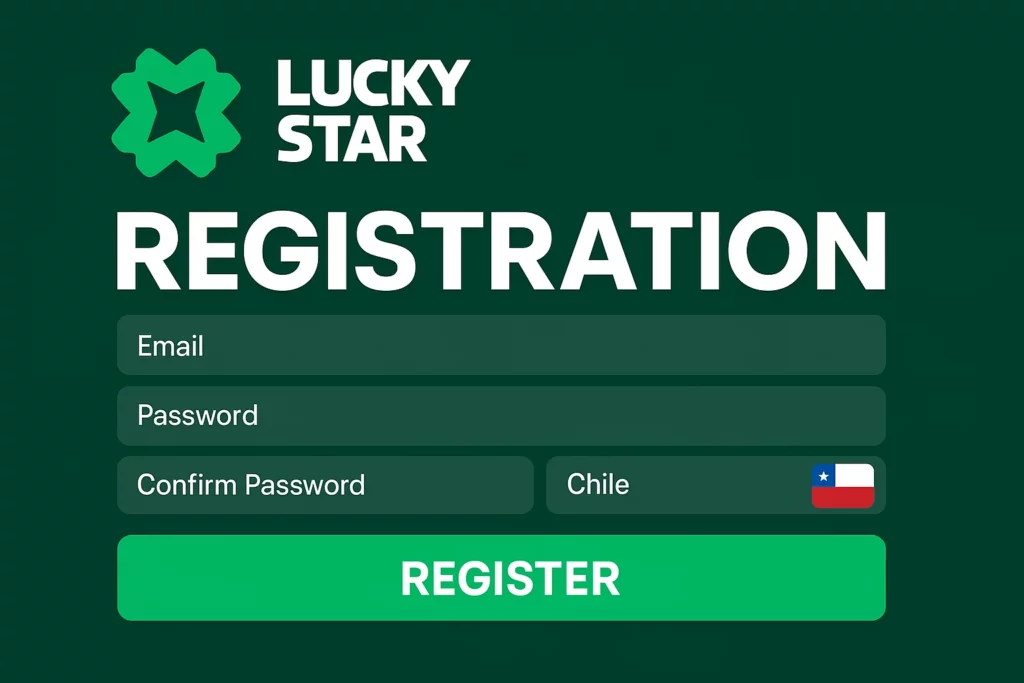 Lucky Star Registration process for online casino gaming in Chile